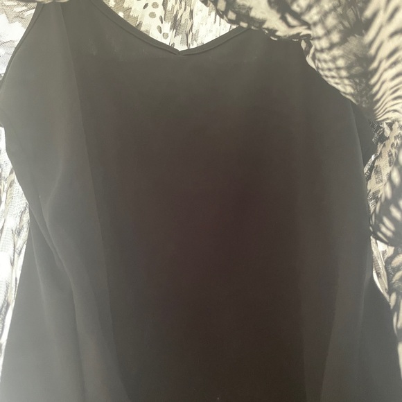 INC sheer top with tank top - Picture 4 of 4